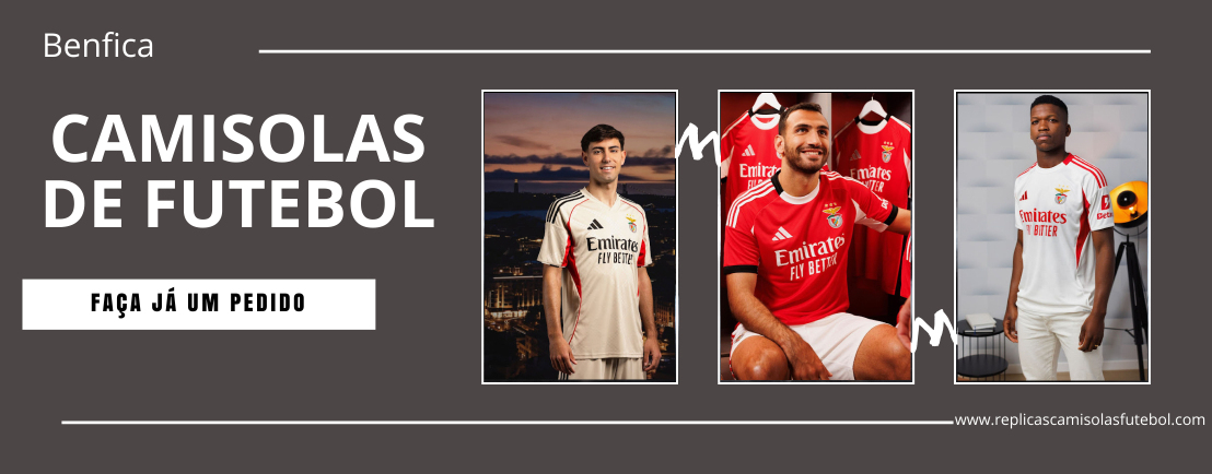Camisolas do Benfica replicas 2025 2026
